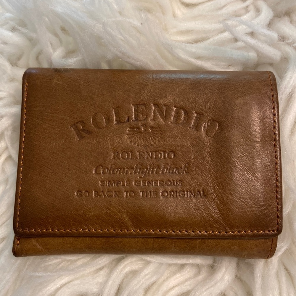 ROLENDIO MAN WALLET BNWOT please see all photos